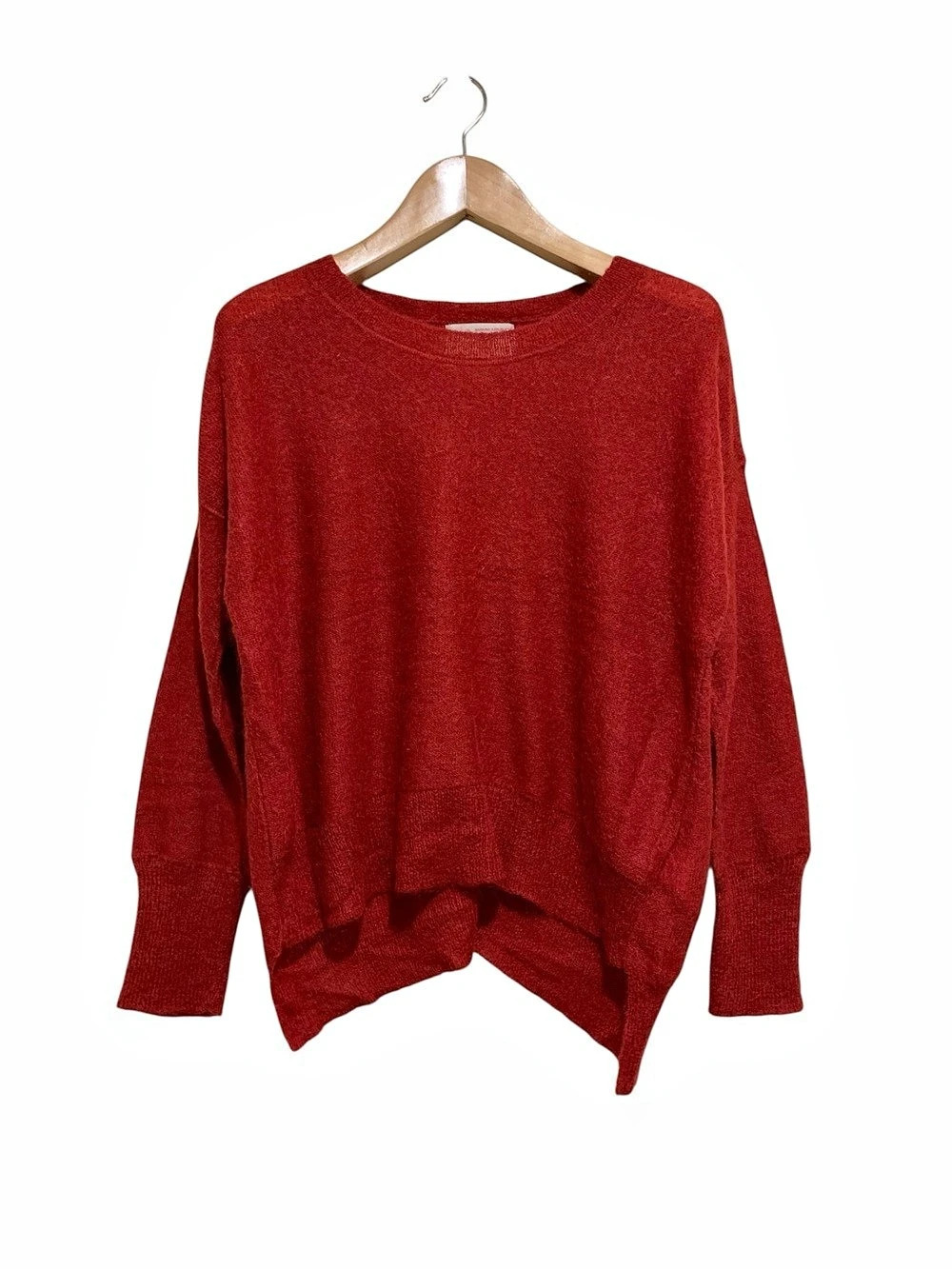 Banana Republic Heritage Collection Vintage Red Sweater Medium Wool Mohair Blend